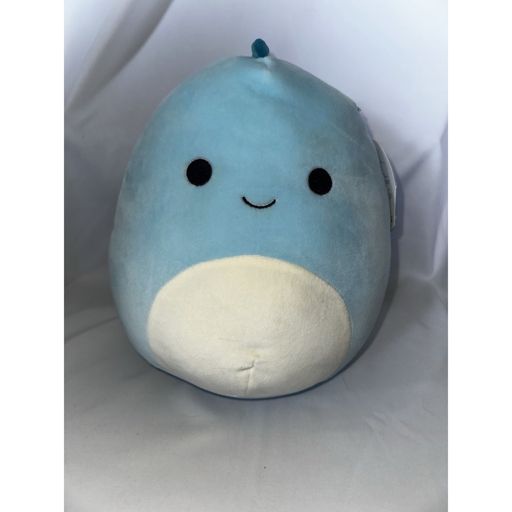 Kelly Squishmallow Plush Dinosaur Grayson with Tag 568 2022 Blue Stuffed Animal